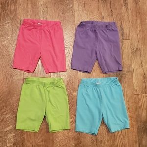 Hanna Andersson Girls Bike Shorts Lot